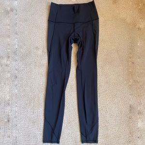 Lulu lemon navy leggings size 8